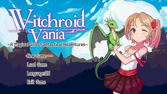 Jogo Witchroid Vania: A Magical Girl’s Fantastical Adventures para PC (Microsoft Windows)