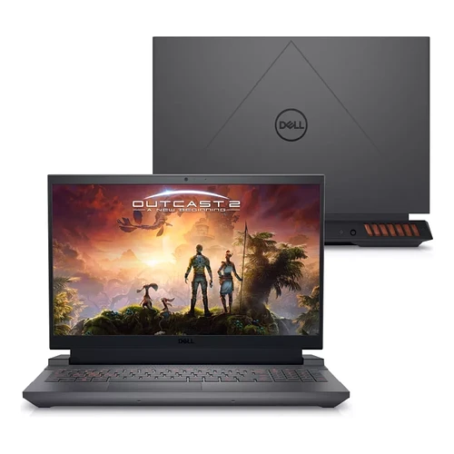 Notebook Gamer Dell i7-13650HX 32GB SSD 512GB GeForce RTX 3050 Tela 15.6" FHD Linux - G15-i1300-u65P