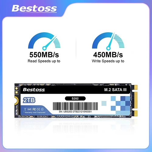 SSD M.2 SATA 256GB BESTOSS