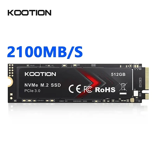 SSD KOOTION X15 Lite 256GB M.2 NVMe 2100MBs