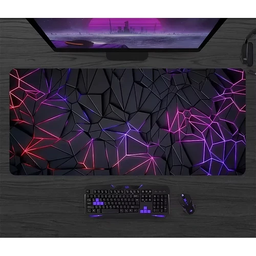 Mousepad gamer grande tapete superfície da mesa