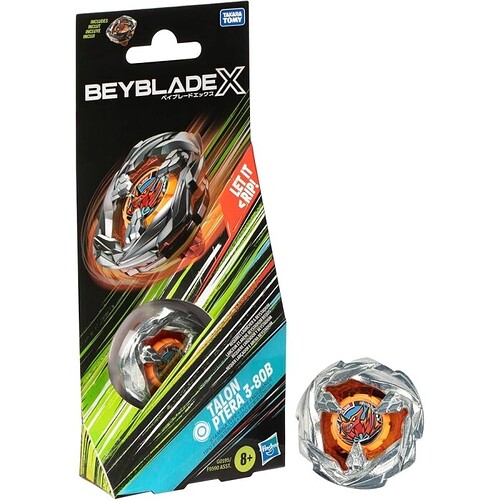 Beyblade X - Talon Ptera 3-80B Pião Booster Pack