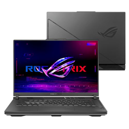 Notebook Gamer ROG Strix G16 Intel Core i7 13a geração RTX 4050 16GB 512GB SSD KeepOS 16" LED Eclipse Gray