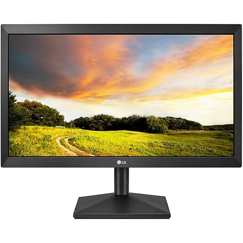 Monitor LG 19.5 LED HDMI D-SUB VESA Preto 20MK400H