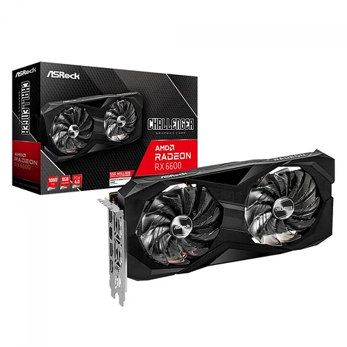 Placa de Vídeo ASRock Radeon RX 6600 Challenger D