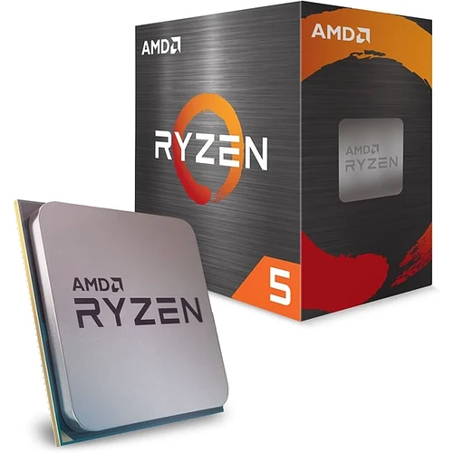 AMD Ryzen 5 5600 6-Core 12-Thread Unlocked Desktop Processor with Wraith Stealth Cooler
