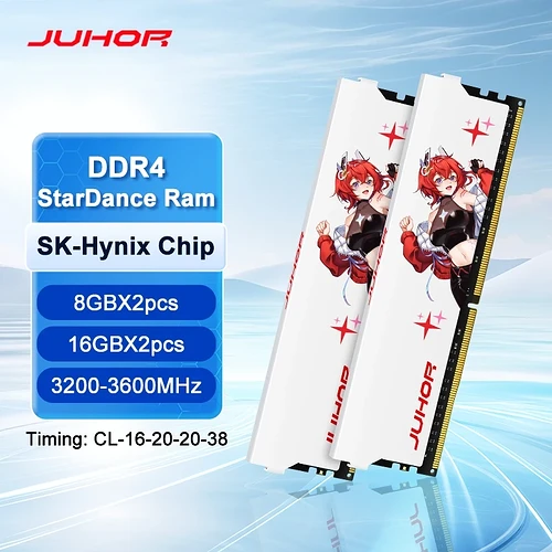 32GB JUHOR DDR4 3200MHz 2X16GB