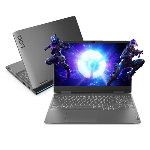 Notebook Gamer Lenovo Loq Intel Core i5-12450H 16GB/512GB SSD RTX2050 Win11 Tela 15,6" - 83EU00