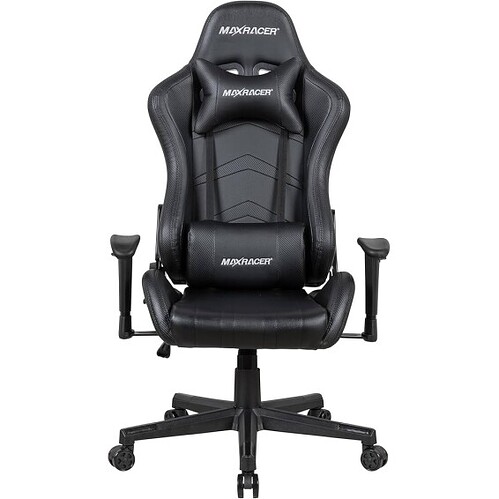 MAX RACER Cadeira Gamer Aggressive Cadeira Ergonômica para Jogos Poltronas Gamer de Aço Até 150kg Braços 1D Te