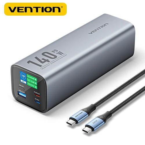 Power Bank Vention 140w 27000Mah