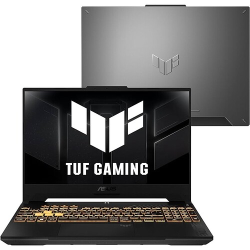 Notebook ASUS TUF Gaming F15 Intel Core i7 16 GB 512 GB SSD W11 Home Tela 15.6" FHD Mecha Gray - FX507VU-LP177W