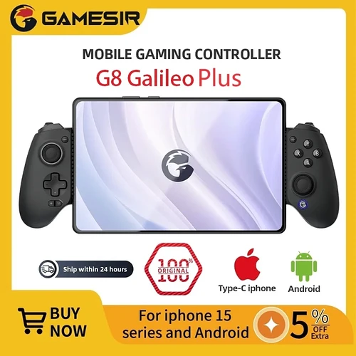 Gamesir G8 Plus Galileo + controlador móvel PC Android iOS Nintendo Switch sem Fio Bluetooth Gamepad