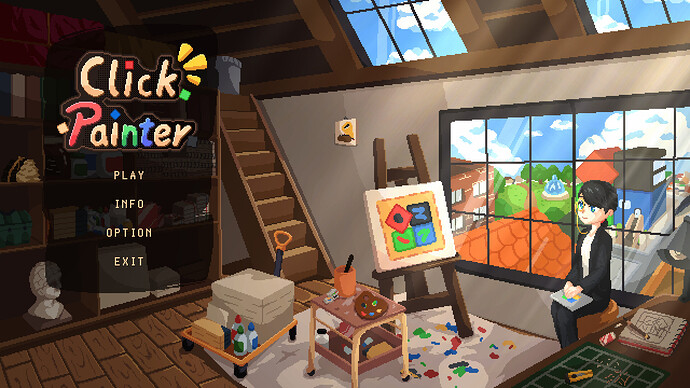 Jogo Click Painter para PC (Microsoft Windows)