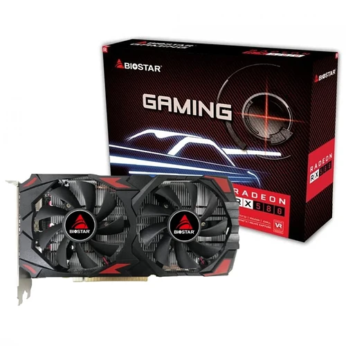 Placa de Vídeo Biostar AMD Radeon RX 580 8GB GDDR5 - Terabyte