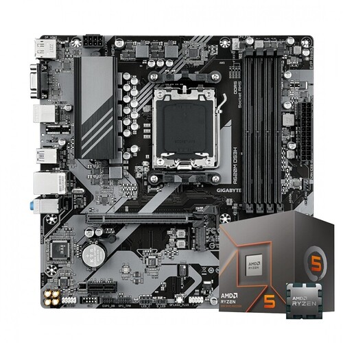 Kit Upgrade Ryzen 5 8400F Placa Mãe Gigabyte A620M DS3H