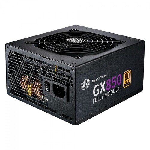 Fonte Cooler Master GX850 850W 80 Plus Gold Full Modular PFC Ativo MPE8501AFAAGW1