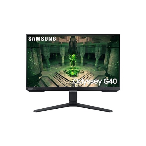 Monitor Gamer Samsung Odyssey G40 25" FHD Tela Plana 240Hz 1ms HDMI FreeSync Premium G-Sync -