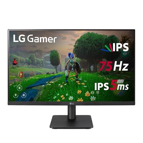 Monitor Gamer LG 27MP400 27 FULL HD 1920x1080 75Hz 5ms AMD FreeSync  Preto