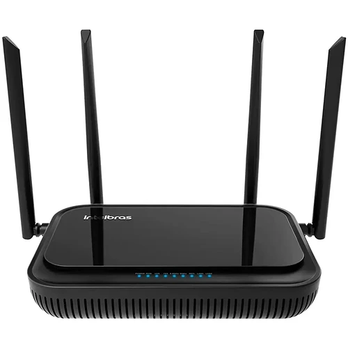 Modem Roteador Intelbras Óptico Wifiber 121 AC PON LAN 2 Portas - Preto - Bivolt
