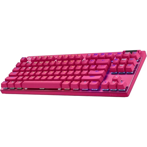 Teclado Gamer Sem Fio Logitech G PRO X com design TKL Layout US RGB LIGHTSYNC Tecnologia LIGHTSPEED e Switch Exclusivo G