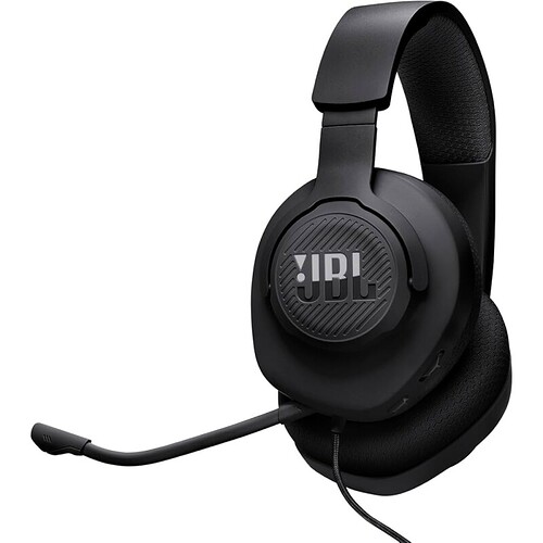 JBL Fone de Ouvido Com Fio JBLQTUM100M2BLK