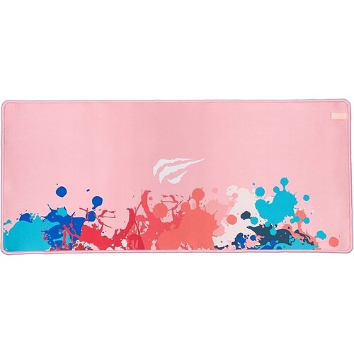 Mouse Pad Gamer Grande Havit MP847 Dimensões 700 x 300 x 3 mm Base de Borracha Antiderrapante Lona Mercerizada Borda Co