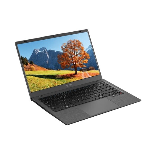 Notebook Ultra Linux 15,6 Pol HD Intel Celeron 240GB SSD 8GB RAM Cinza Escovado