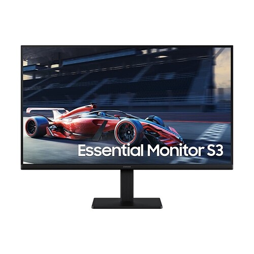 Monitor Samsung Essential S3 27" FHD 100 Hz HDMI VGA -LS27D300GALMZD