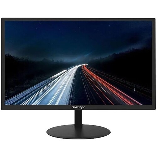 Monitor Led 20" Brazilpc 20wr Hdmi/vga/vesa Preto Bpc20wr 75hz