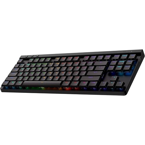 Teclado Mecânico Gamer Sem fio Logitech G G515 TKL Preto com Layout Americano