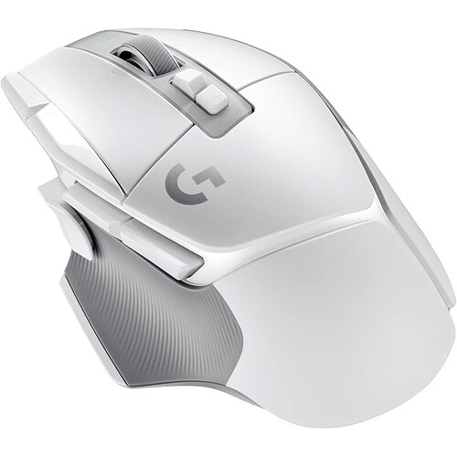 Mouse Gamer Sem Fio Logitech G502 X LIGHTSPEED com Switch LIGHTFORCE 13 Botões Programáveis Sensor HERO 25K Compatíve