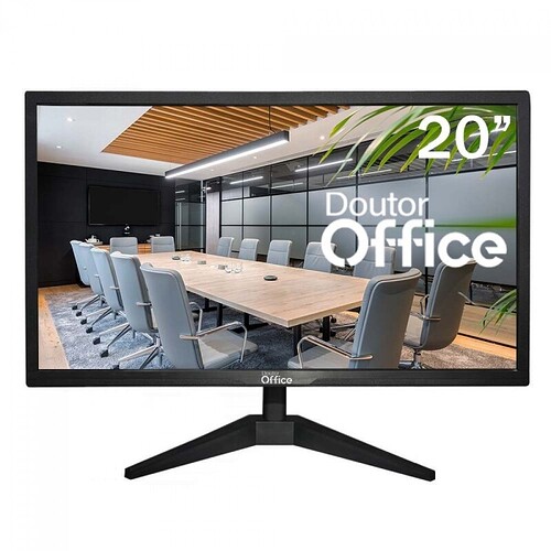 Monitor Dr Office 20 Polegadas 75hz HDMI e VGA - MDR-0504-20