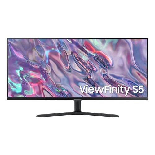 Monitor Samsung Viewfinity S5 34" WQHD Ultrawide 100Hz 5ms HDR10 HDMI DP FreeSync Game Mode