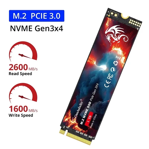 3x SSD Somnambulist 128GB NVMe