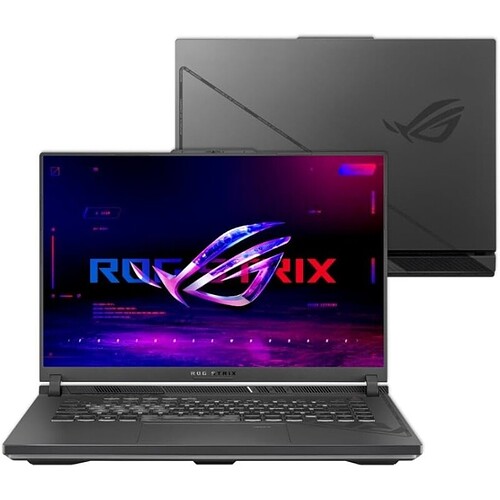 Notebook Gamer ROG Strix G16 NVidia RTX4060 CORE I9 16 GB 512 GB Windows 11 Home Eclipse Gray - G614JV-N3094W