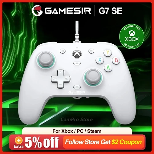 Gamesir G7 SE Gamepad com fio para PC Xbox Série X Série S Xbox One