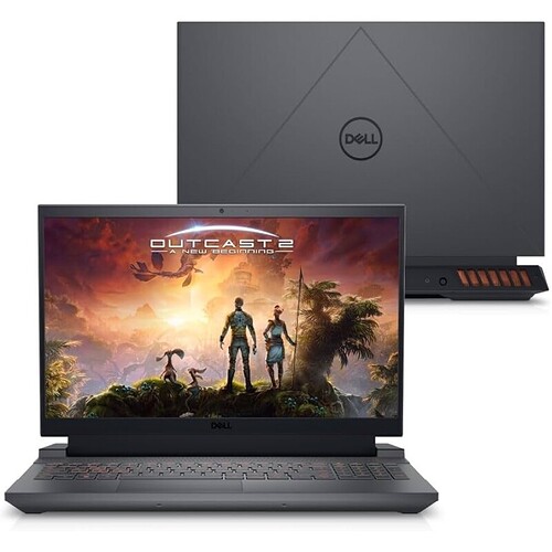 Notebook Gamer Dell G15-i1300-M75P 15.6" FHD 13ª Geração Intel Core i7 16GB 1TB SSD NVIDIA RTX 4050 Windows 11