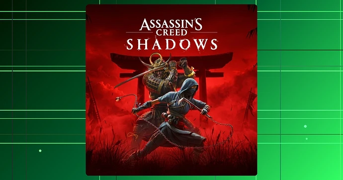 Jogo Assassin's Creed Shadows - PS5