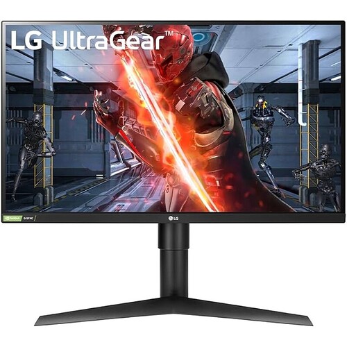 Monitor LG UltraGear 27GN750-27" IPS Full HD 240Hz 1ms (GtG) NVIDIA G-Sync HDMI USB 3.0 e Ajustes de Inclinação Preto