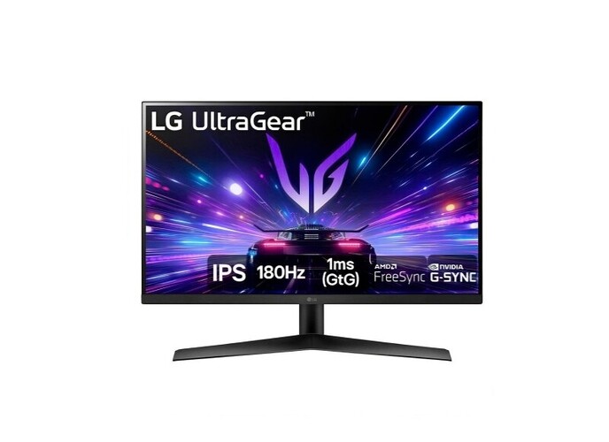 Monitor Gamer LG UltraGear 27" FHD IPS,180Hz 1ms GTG HDR10 DisplayPort e HDMI,G-Sync FreeSync Preto - 27GS60F-B