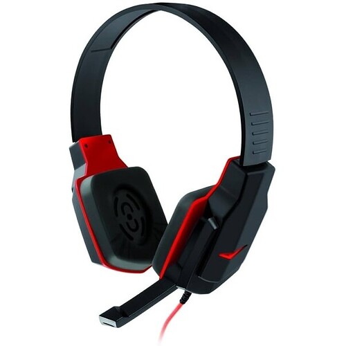 Headset Gamer P2 Preto/Vermelho Multilaser - PH073