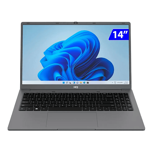 Notebook HQ Joy i5 W11 8GB 256GB SSD 14" NHJ-W11H-CI53 - Preto - Bivolt