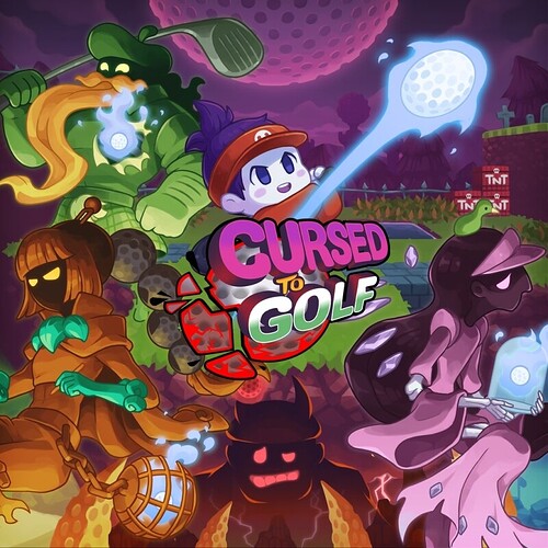 Jogo Cursed to Golf - PS4 & PS5