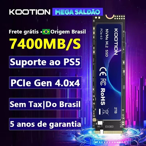 SSD KOOTION 2TB X16 Plus NVMe M.2 PCIe 4.0x4 2280