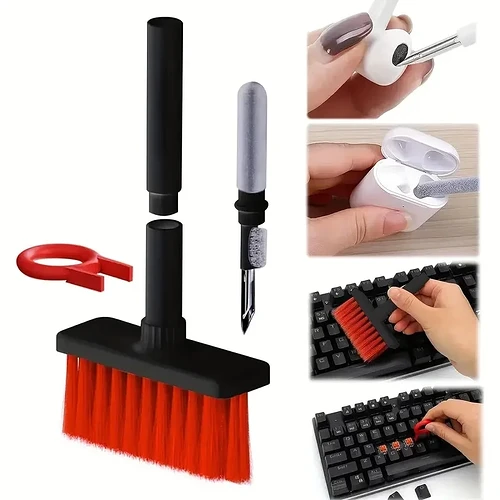 Kit Escova de Limpeza para Teclado 5 em 1