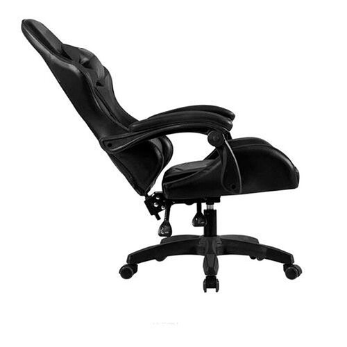 Cadeira Gamer Drakon Giratória e Reclinável Preta - ELG