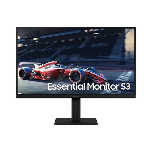 Monitor Samsung Essential S3 22" FHD 100 Hz HDMI VGA -  | Celulares & Tablets | TV & Audio | Eletrodome