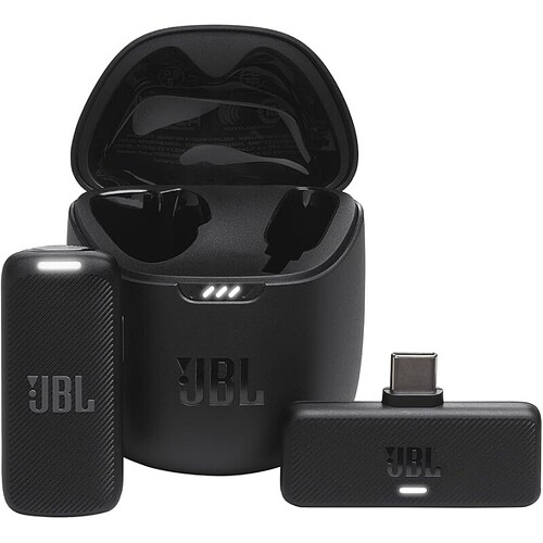 Microfone JBL Quantum Stream Wireless com conexão USB-C