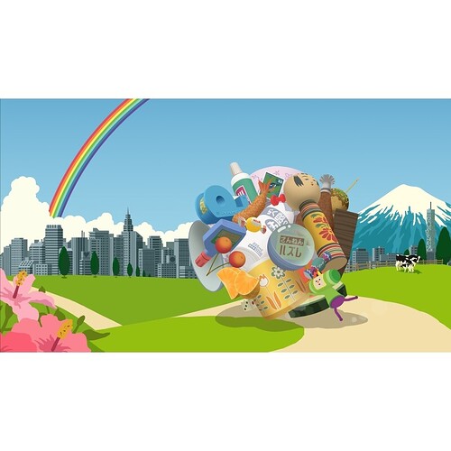Jogo Katamari Damacy REROLL - PS4