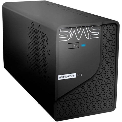 NOBREAK SMS LITE 600 VA LINE INTERACTIVE - ENTRADA/SAÍDA 220V - PN 29201